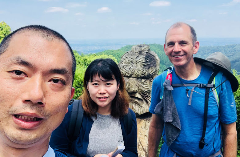 Hiking at Mt.Shiroyama to eat shaved ice (2018.07.14)
