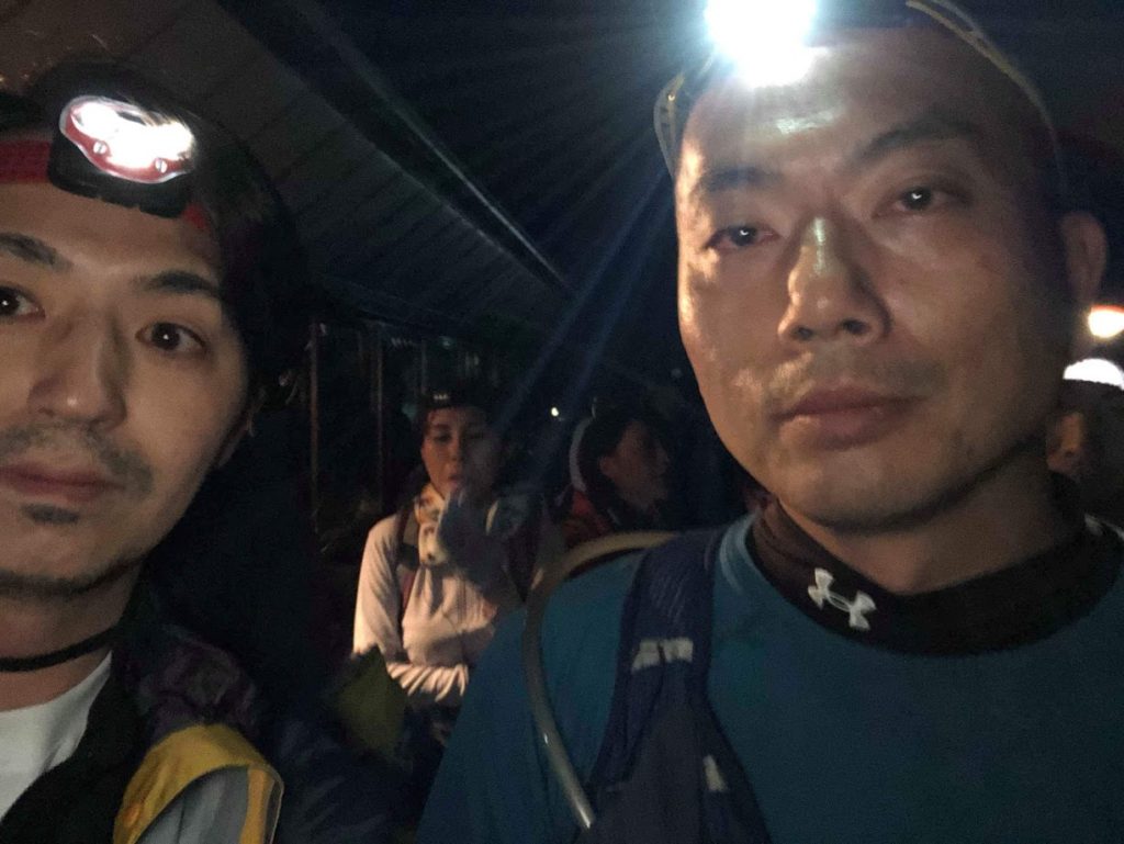 Night hiking at Mt.Fuji