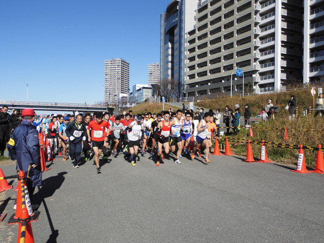 The 66th New Year’s Day First Run Tama River Tsutsumi Health Marathon Tournament