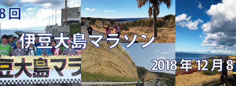 The 8th Izu Oshima Island marathon
