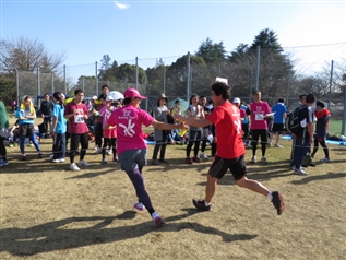 The 28th 42.195 km relay marathon Showa Memorial Park Convention (February 24, 2019)