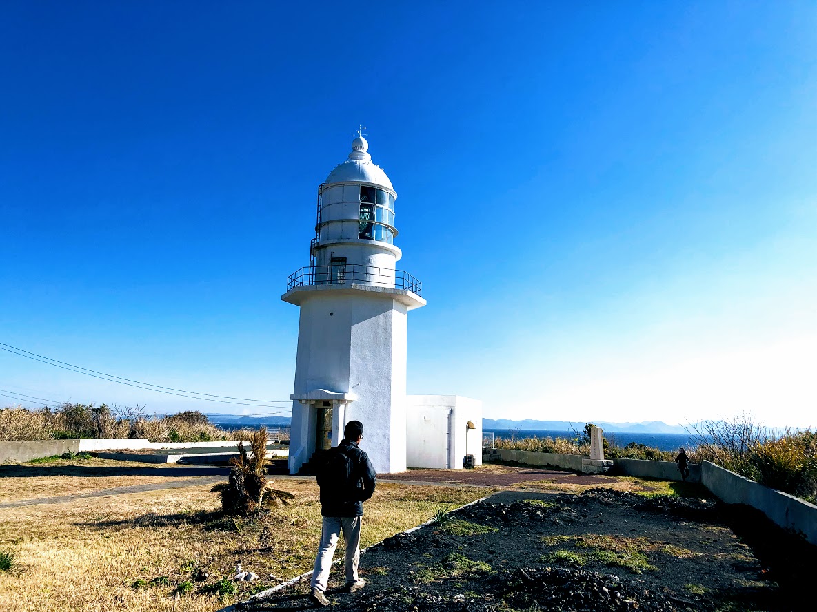 the Tsurugizaki lighthouse 劒崎灯台